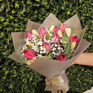 Ramo de 20 tulipanes
