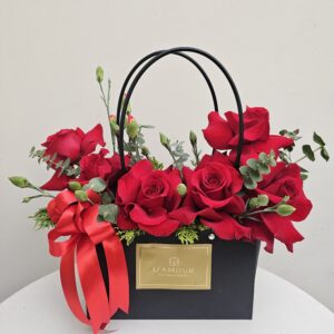 Cartera de rosas