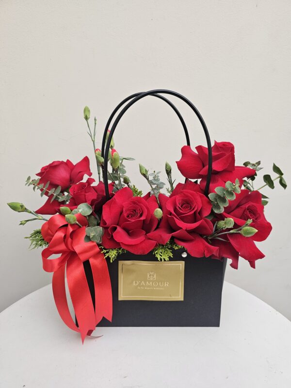 Cartera de rosas