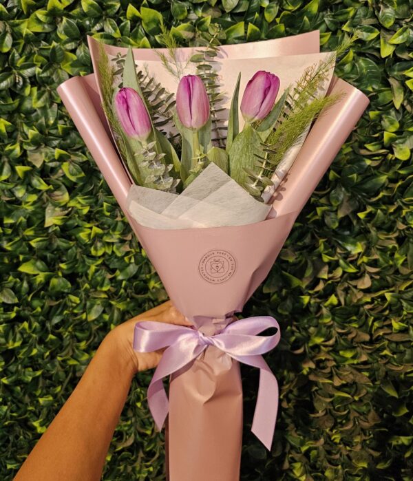 Ramo de 3 tulipanes