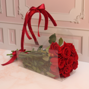 Cartera de 12 rosa Rojas