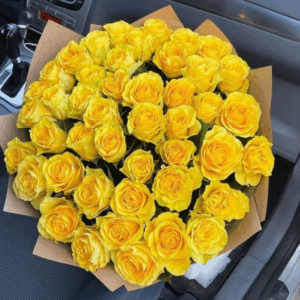 Ramo de 50 rosas amarillas