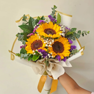 Ramo de 3 girasoles